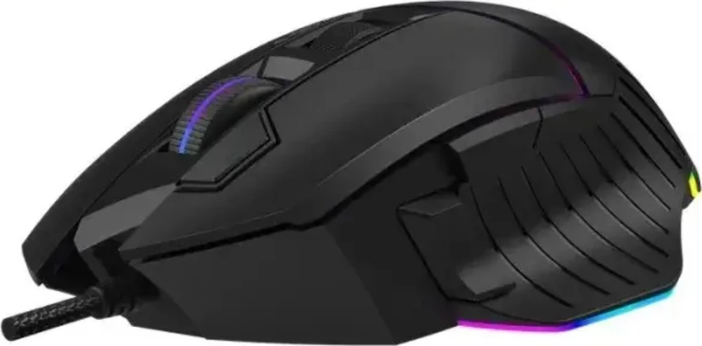 A4tech Bloody Pelė W95 Max aktyvuota, apšviesta žaidimų pelė, 12000 DPI, USB, juoda