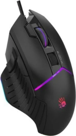 A4tech Bloody Pelė W95 Max aktyvuota, apšviesta žaidimų pelė, 12000 DPI, USB, juoda