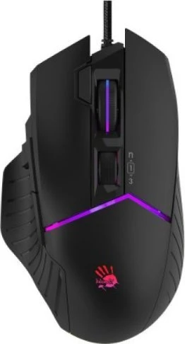 A4tech Bloody Pelė W95 Max aktyvuota, apšviesta žaidimų pelė, 12000 DPI, USB, juoda