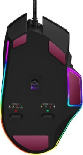 A4tech Bloody Pelė W95 Max aktyvuota, apšviesta žaidimų pelė, 12000 DPI, USB, juoda