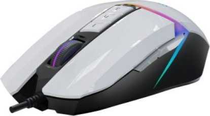 A4tech Bloody Pelė W60 Max aktyvuota, apšviesta žaidimų pelė, 12000 DPI, USB, balta