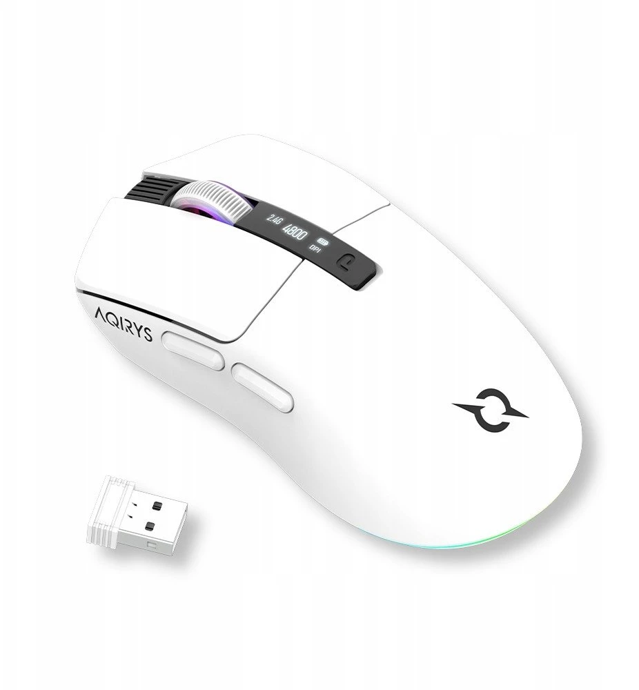 Pelė AQIRYS Dual Mode: Wireless&BT+su laidu M2 (AQI-GA-MO-11)