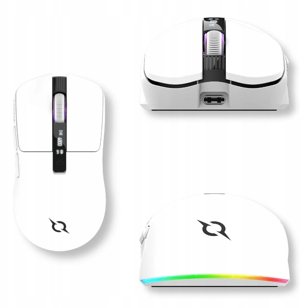 Pelė AQIRYS Dual Mode: Wireless&BT+su laidu M2 (AQI-GA-MO-11)