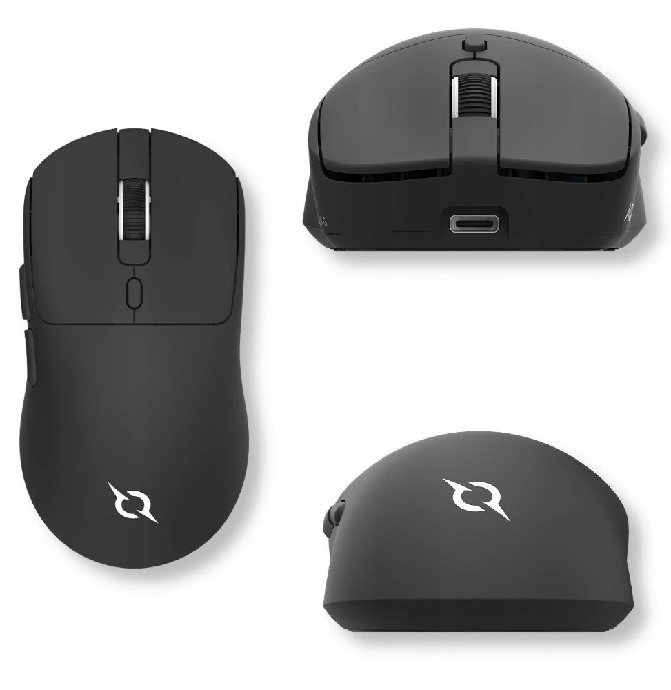 Pelė AQIRYS NOVA Dual Mode Wireless & BT + su laidu Juoda (AQI-GA-MO-12)