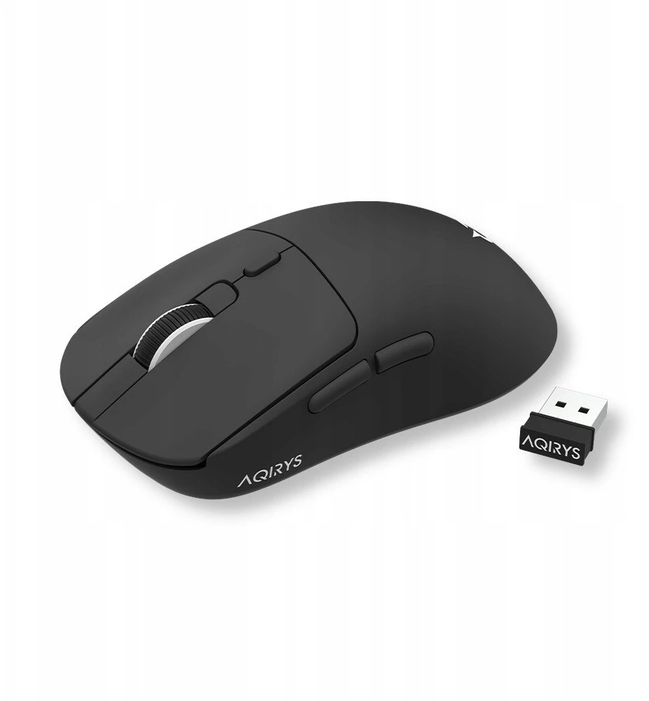 Pelė AQIRYS NOVA Dual Mode Wireless & BT + su laidu Juoda (AQI-GA-MO-12)