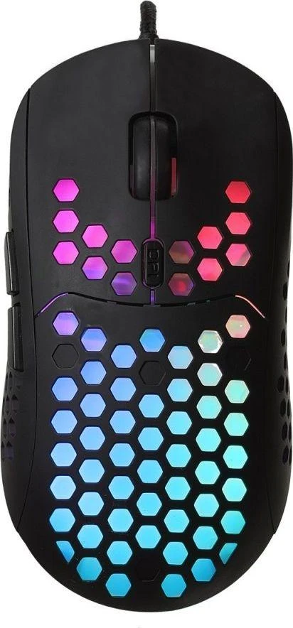 ART optinė pelė for gamers 6400DPI USB RGB AM-99 ultra light