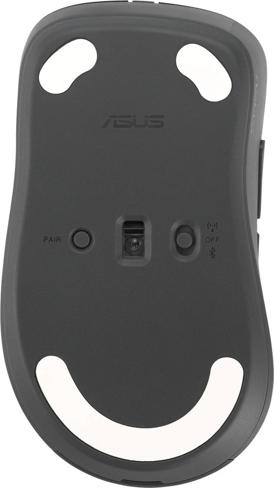 Asus Belaidė pelė | MD102 | Pelė | 2.4 GHz, Bluetooth | Dark Gray