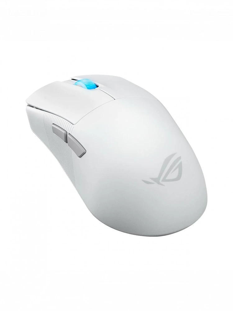 Pelė Myszka žaidimams Asus ROG Harpe Ace belaidė 42000 dpi optinė balta
