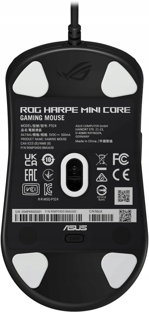 ASUS ROG HARPE MINI CORE žaidimų pelė