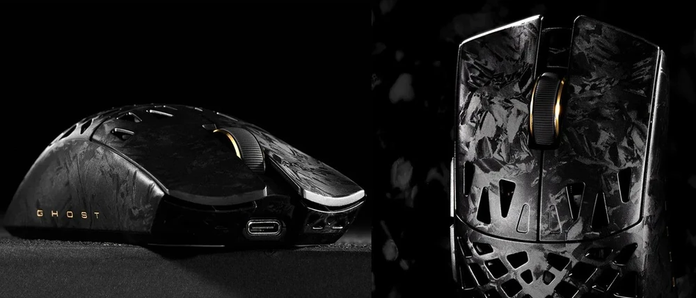 Bevielė Žaidimų Pelė ATK Ghost Ultimate (Sidabrinė)