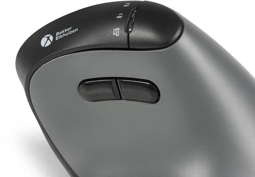 Bakker Elkhuizen Carruzzo BakkerElkhuizen FastForward Pro pelė kompiuterinė pelė Biuras dešinei rankai RF belaidė + Bluetooth + USB Type-C Optinis 5000 DPI