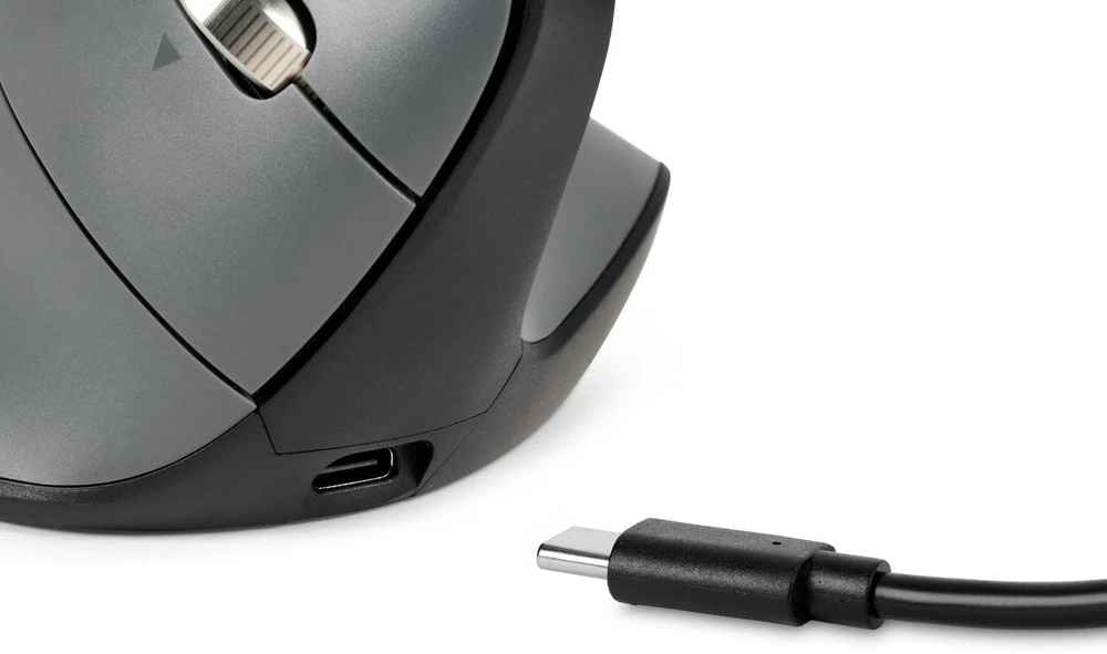 Bakker Elkhuizen Carruzzo BakkerElkhuizen FastForward Pro pelė kompiuterinė pelė Biuras dešinei rankai RF belaidė + Bluetooth + USB Type-C Optinis 5000 DPI