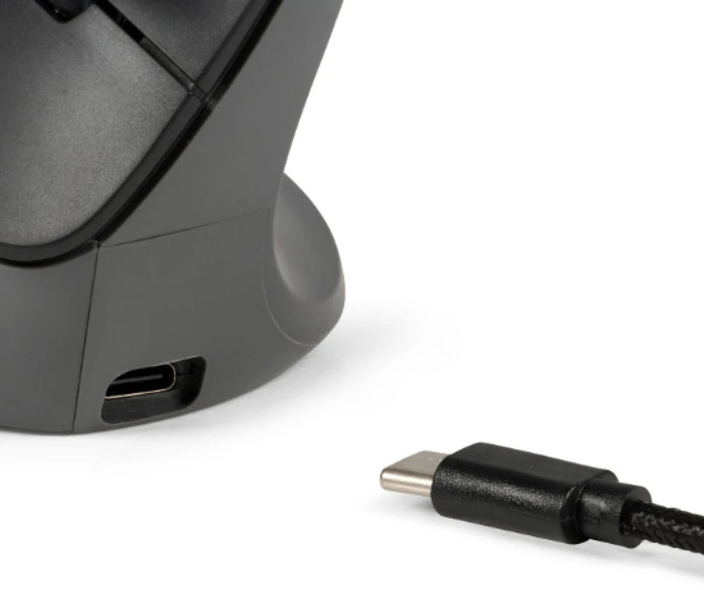 Bakker Elkhuizen Carruzzo BakkerElkhuizen PRF Pro kompiuterinė pelė Biuras Kairė ranka RF belaidė + Bluetooth + USB Type-C Optinis 2400 DPI