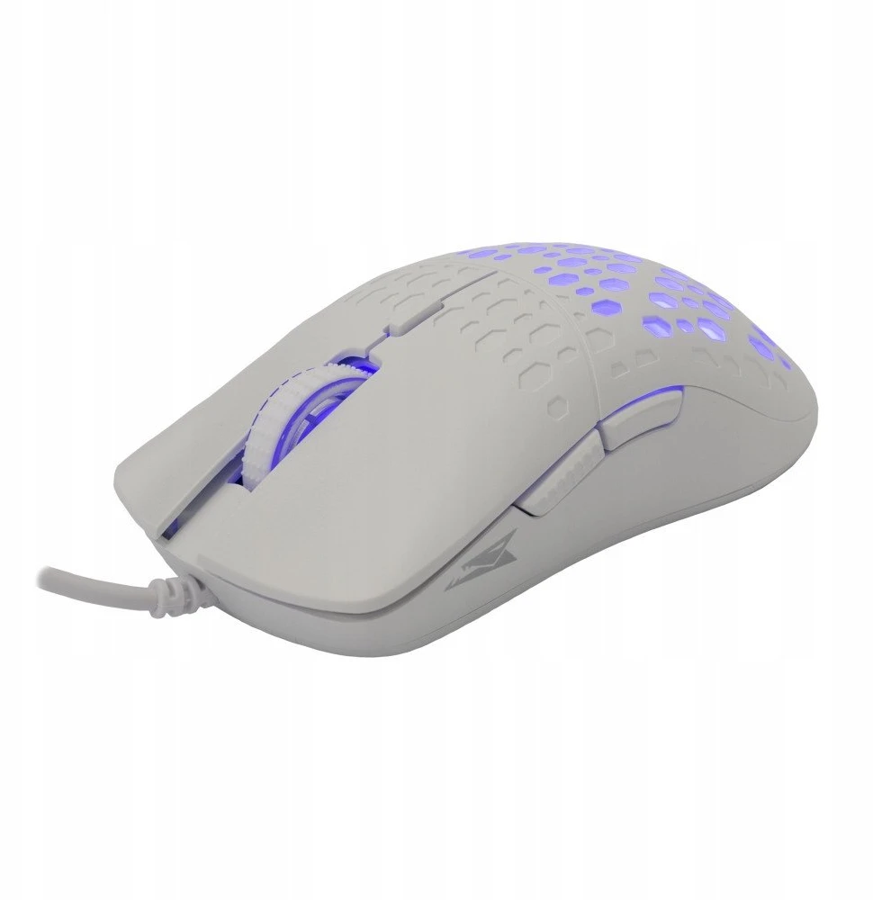 Baracuda Pelė žaidimams OCTOPUS, 6D, 36000 dpi,Baltas (BGM-022)