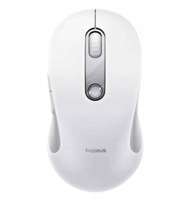 Baseus F02 Belaidė Ergonomiška Bluetooth Pelė - Balta
