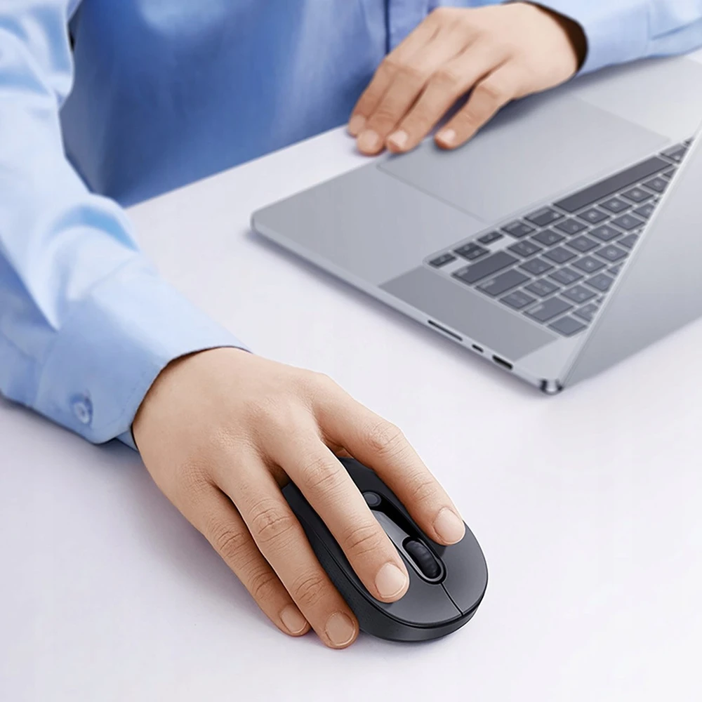 Baseus Bevielė pelė ergonomiczna Bluetooth F02 - juoda