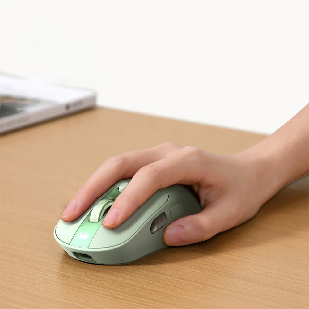 Baseus Editor belaidė kompiuterinė pelė su 800mAh baterija ir akumuliatoriaus būsenos indikatoriumi - žalia