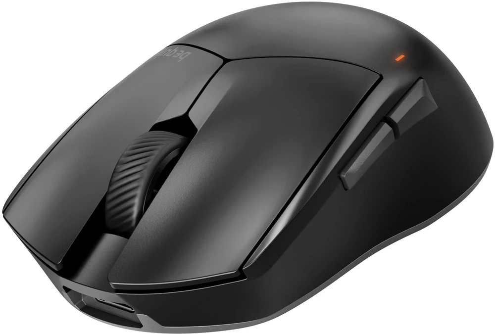 be quiet! Dark Perk Ergo Belaidė pelė žaidimams juodas