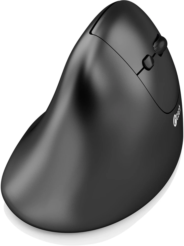Pelė C-Tech C-TECH Myś VEM-12 Pionowa Belaidė juoda