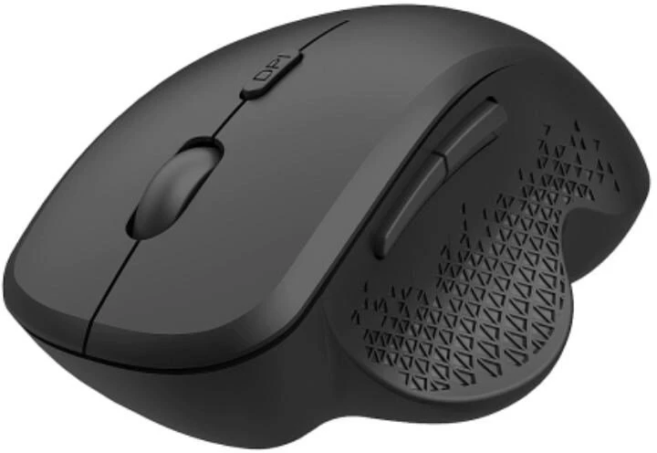 Pelė C-Tech C-TECH Myś WLM-14BK Dual mode wireless BT5.0 + 2,4GHz 1600DPI 6 tlačítek USB nano receiver juodas