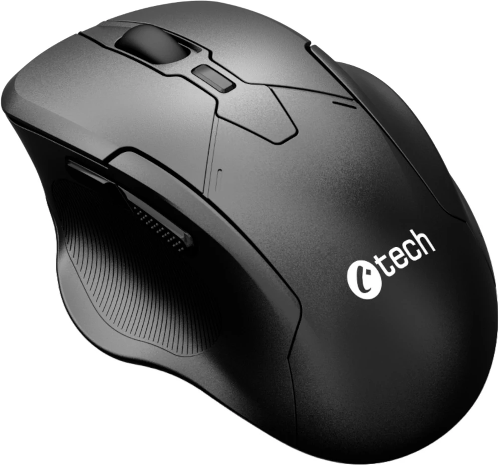 Pelė C-Tech C-TECH Myś WLM-17 Belaidė juoda