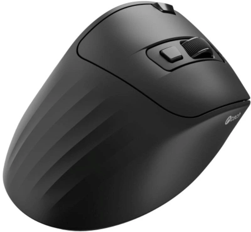 Pelė C-Tech Dual mode, belaidė, BT5.0 + 2,4GHz, 3200DPI, 7 przycisków, USB nano receiver, juoda (WLM-23)