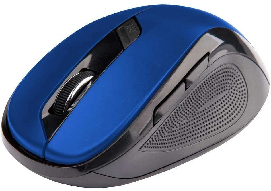 Pelė C-Tech WLM-02B Juodai-mėlyna