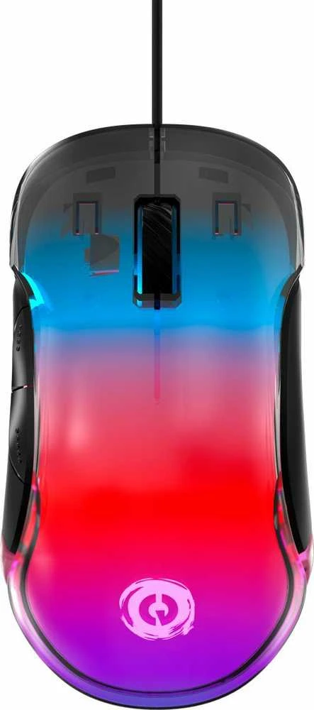 CANYON pelė Braver GM-728 LED Crystal 7buttons su laidu Juodas