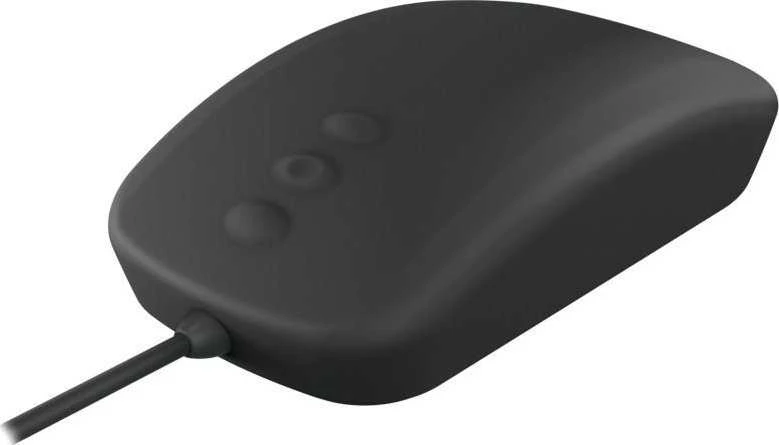 Cherry Pelė AK-PMH3 Medical 3-Button Scroll su laidu sealed Juodas IP68 su laidu. 3-Button-Scroll-Steuerung. IP68
