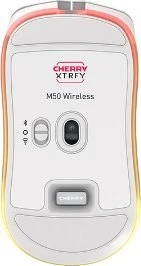 Cherry XTRFY M50 Baltas Belaidė pelė