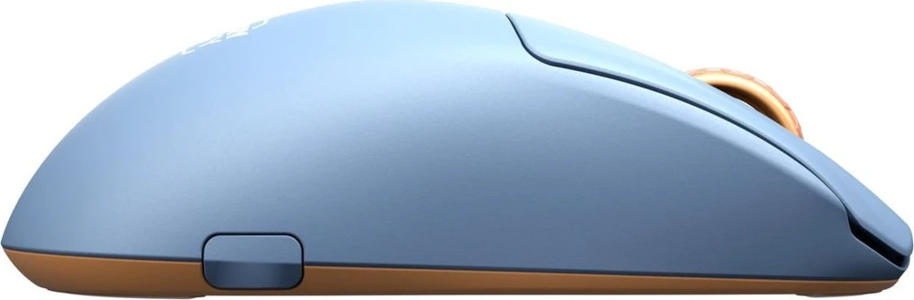 Pelė CHERRY XTRFY M68 belaidės žaidimų ausinės - šviesiai mėlynos/vario spalvos