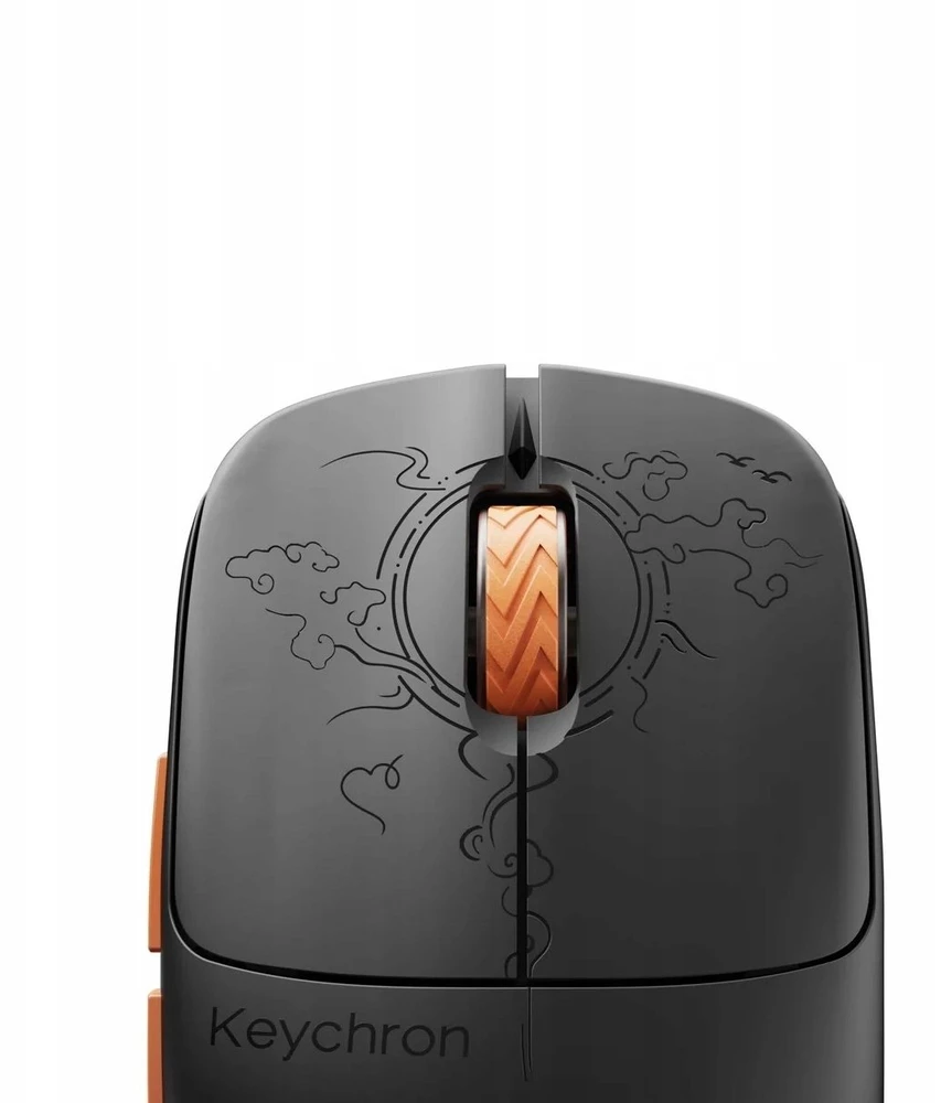 Pelė Myszka žaidimams Keychron G3-Z1 3950 8K Juodas Carbon Fiber belaidė 30000 dpi optinė juoda