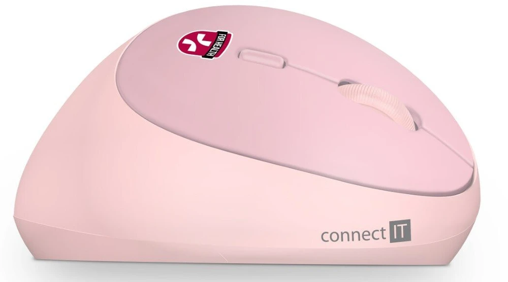 Pelė Connect IT CONNECT IT FOR HEALTH LADIES Rožinis Belaidė pelė pionowa ergonomiczna rožinė