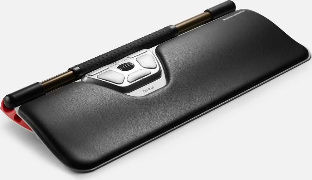 Carruzzo Contour Design CDRMRED20215 kompiuterinė pelė Biuras Abiems rankoms C tipo USB Optinis 2800 DPI