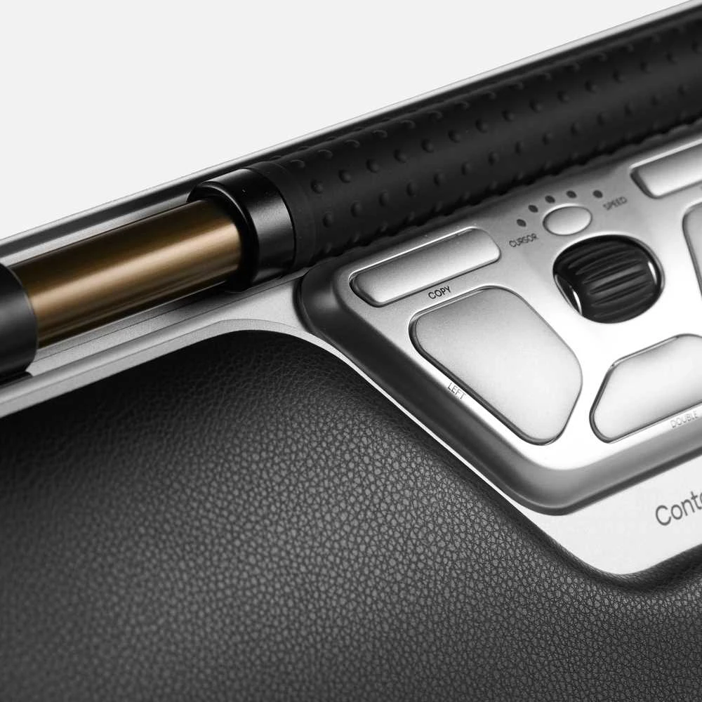 Carruzzo Contour Design CDRMRED20215 kompiuterinė pelė Biuras Abiems rankoms C tipo USB Optinis 2800 DPI