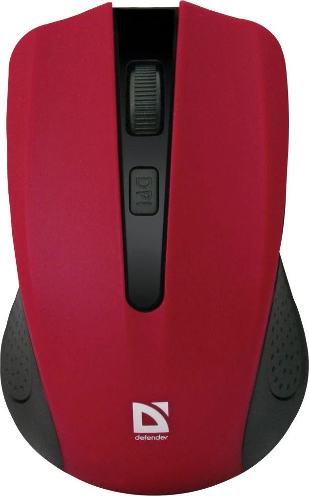 DEFENDER Optinė belaidė pelė Accura MM-935 red 4 buttons 800-1600 dpi