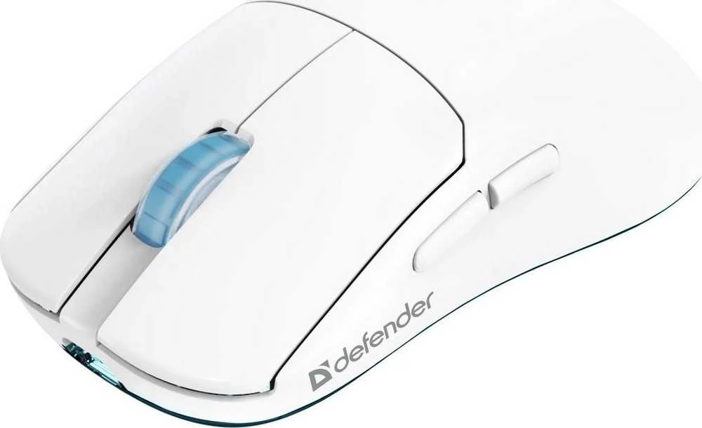 Belaidė pelė DEFENDER FAME GM-516 RF+BT 10000DPI 6P Baltas