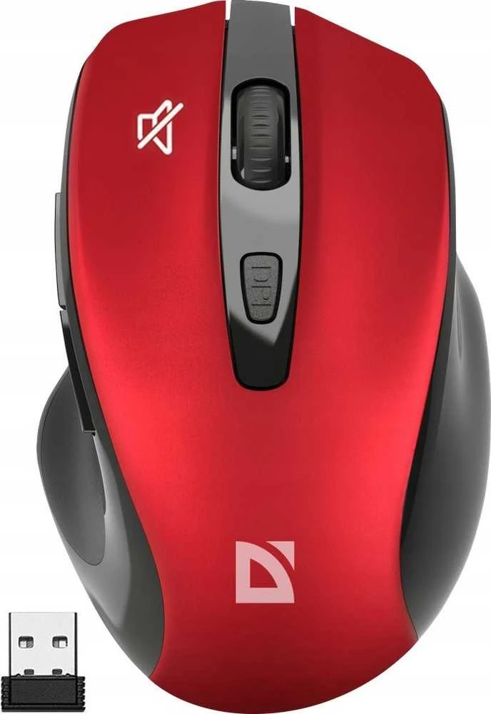 Pelė Defender Prime MB-053 raudona
