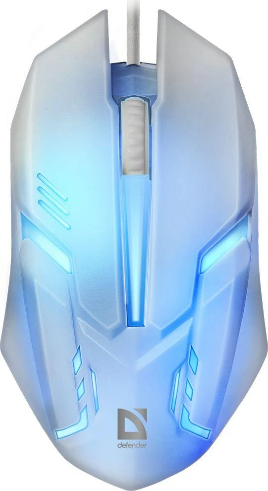 Pelė DEFENDER CYBER MB-560L Baltas 7-COLORS BACKLIGHT