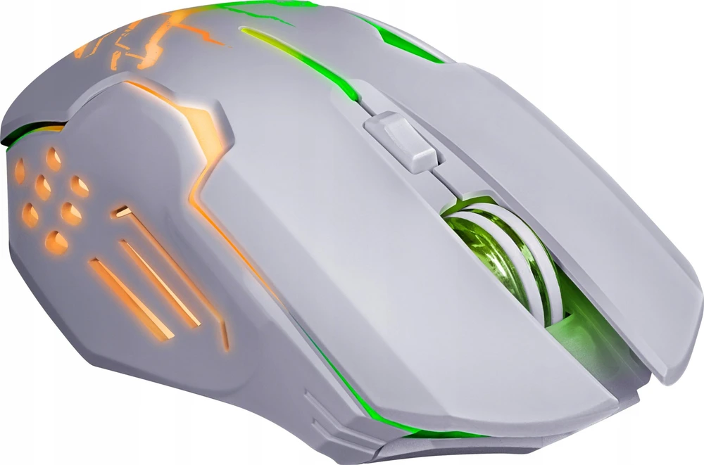 Pelė CDEFENDER GM-511 KATANA RF 3200dpi 7P Baltas