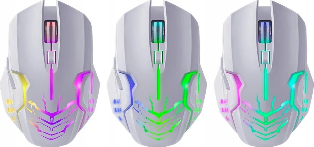Pelė CDEFENDER GM-511 KATANA RF 3200dpi 7P Baltas