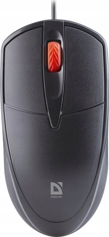Pelė DEFENDER ICON MB-057 optinė 1000dpi 3P Juodas SILENT CLICK