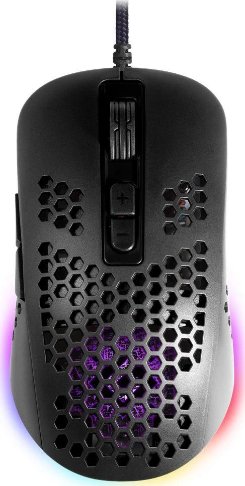 Gaming, optic, pelė su laidu DEFENDER GM-620L SHEPARD 12800dpi 7P RGB