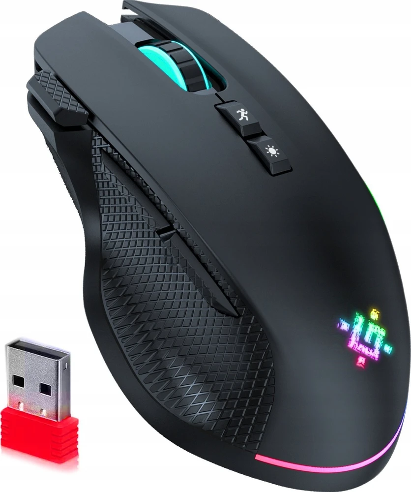 Pelė DEFENDER GM-213 THUNDER RF 1600dpi 8P Juodas