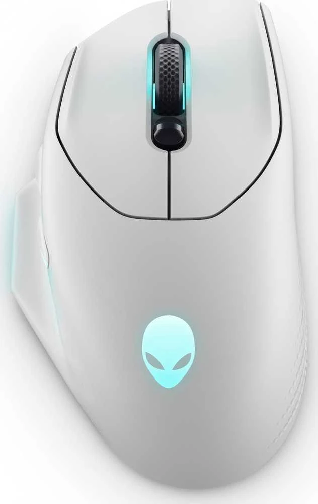 Dell | Pelė žaidimams | AW620M | su laidu/Wireless | Alienware Belaidė pelė žaidimams | Lunar Light