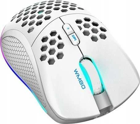 Belaidė itin lengva žaidimų pelė DELTACO GAMING Rožinis LINE PM80 70g svorio, RGB, SPCP6651, 400-4800 DPI, 1000 Hz, rožinė / GAM-120-P
