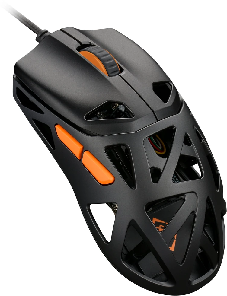 DM360 itin lengva 47 g žaidimų pelė DELTACO GAMING, 3327 IC, 12 400 DPI / GAM-187 / 4222405
