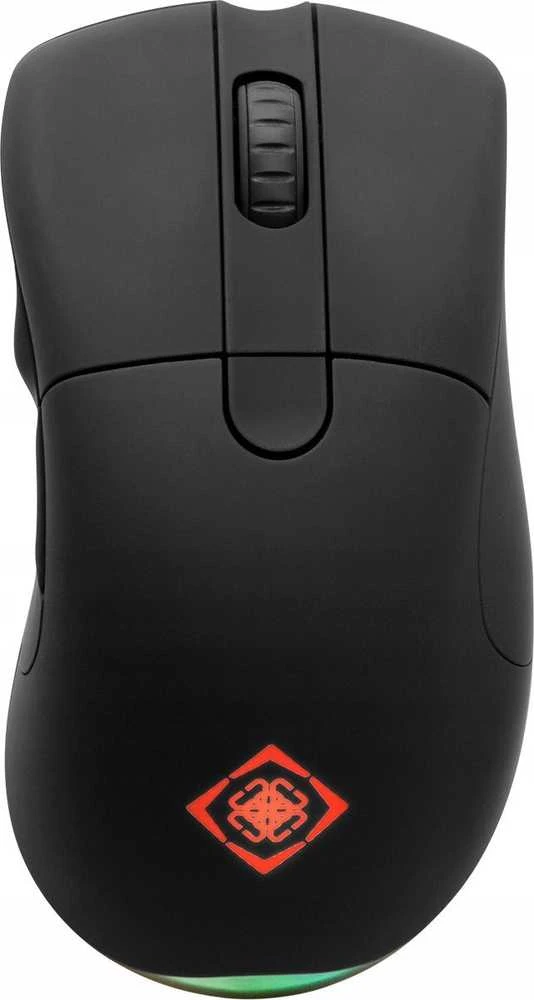 Pelė DELTACO GAMING belaidė, 16.000 DPI, RGB, USB-C/USB-A, juoda / GAM-107