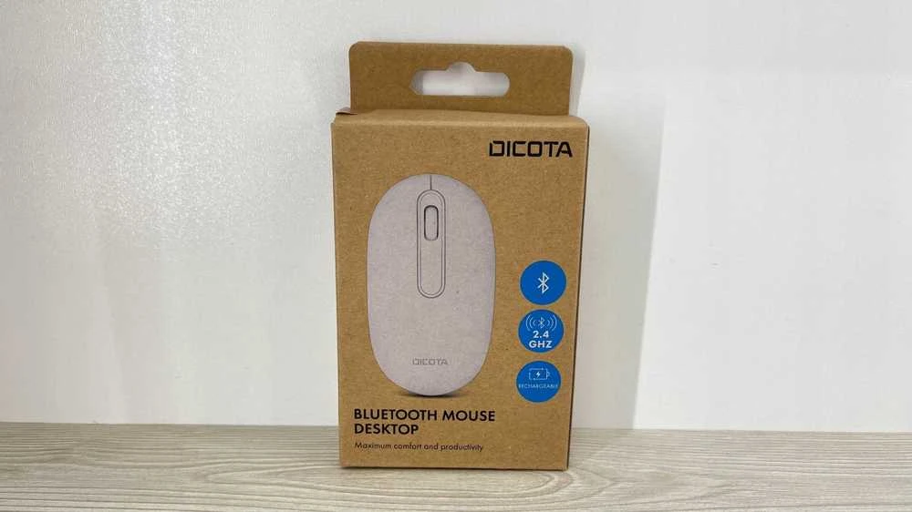 Kompiuterio Pelė - DICOTA D32045 Ambidekstrinė Optinė 1600 DPI Balta