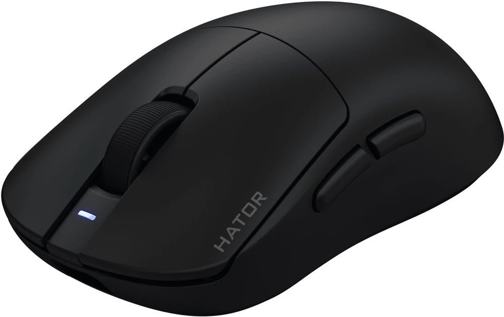 Pelė Myszka žaidimams Hator Quasar 3S Pro Wireless belaidė 30000 dpi optinė juoda